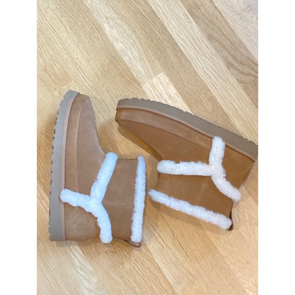 New UGG Classic Mini Spill Seam Boots Women's 10 No Box MSRP$180 - Picture 4 of 14